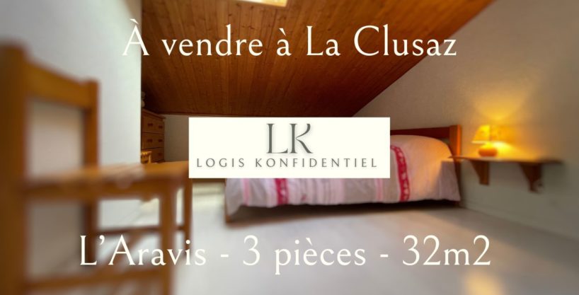 “L’Aravis” – Appartement 3 pièces 32m² – LA CLUSAZ – LK9